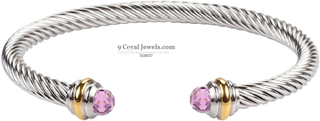 Twisted Silver Cuff Bracelet