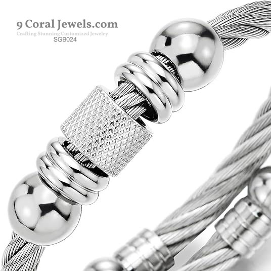 925% Sterling Silver Cable Bracelet