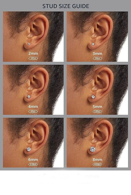 Sterling Silver Ball Stud Earrings