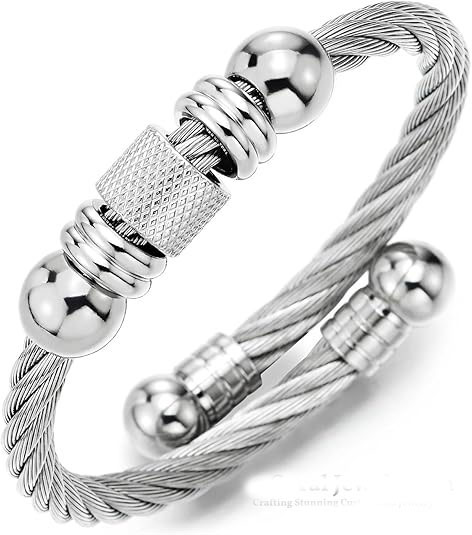 925% Sterling Silver Cable Bracelet