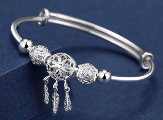 Sterling Silver Charm Bracelet