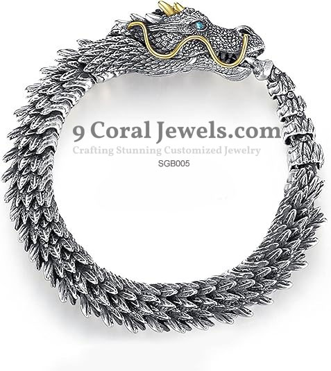 Dragon Ouroboros Bracelet
