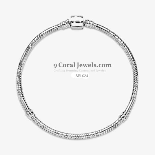 Sterling Silver Charm Bracelet