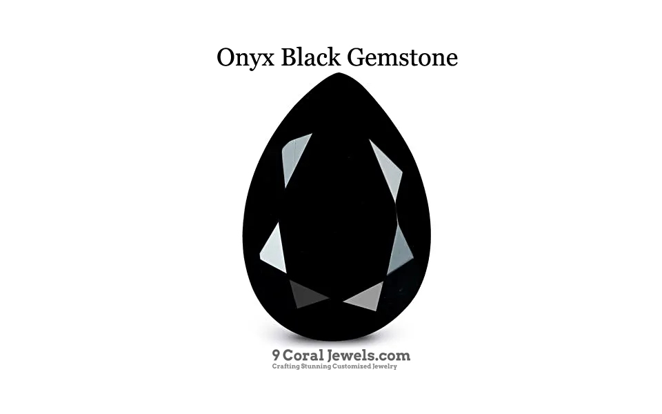 Black Onyx - Semi Precious Gemstone