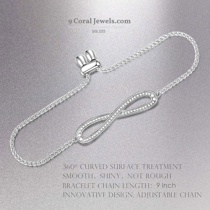 Infinity Symbol Adjustable Bracelet