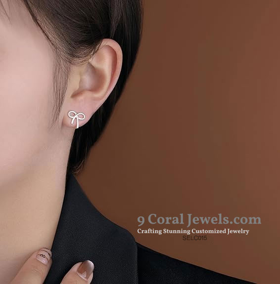 Stylish Silver Wire Earrings