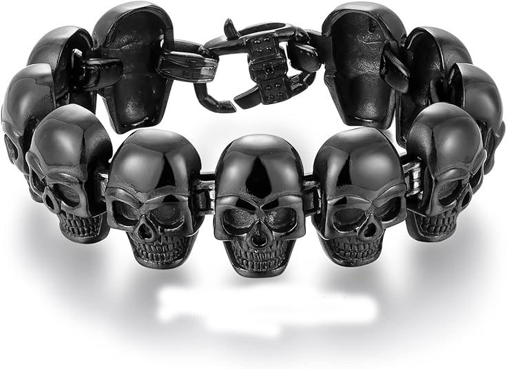 Black Skull Bracelet