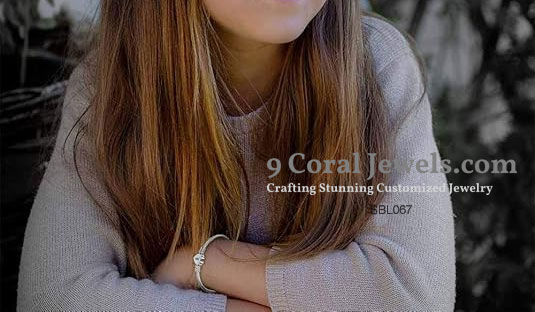 Personalized Heart Initial Bracelet – SBL067