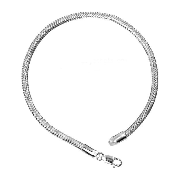 Sterling Silver Snake Chain Bracelet