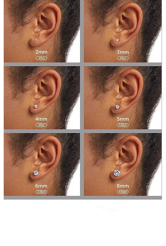 925% Sterling Silver Bee Stud Earrings