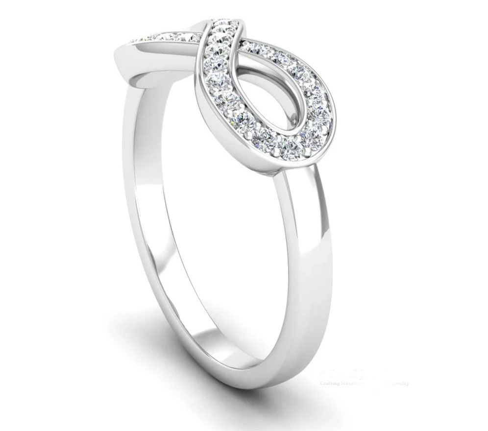 Diamond Infinity Ring