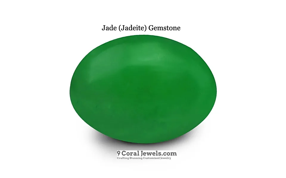 Jade (Jadeite) - Semi Precious Gemstone