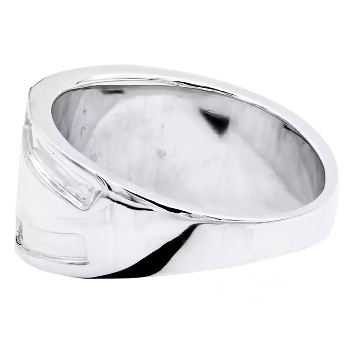 Men's Cubic Zircon Cluster Ring