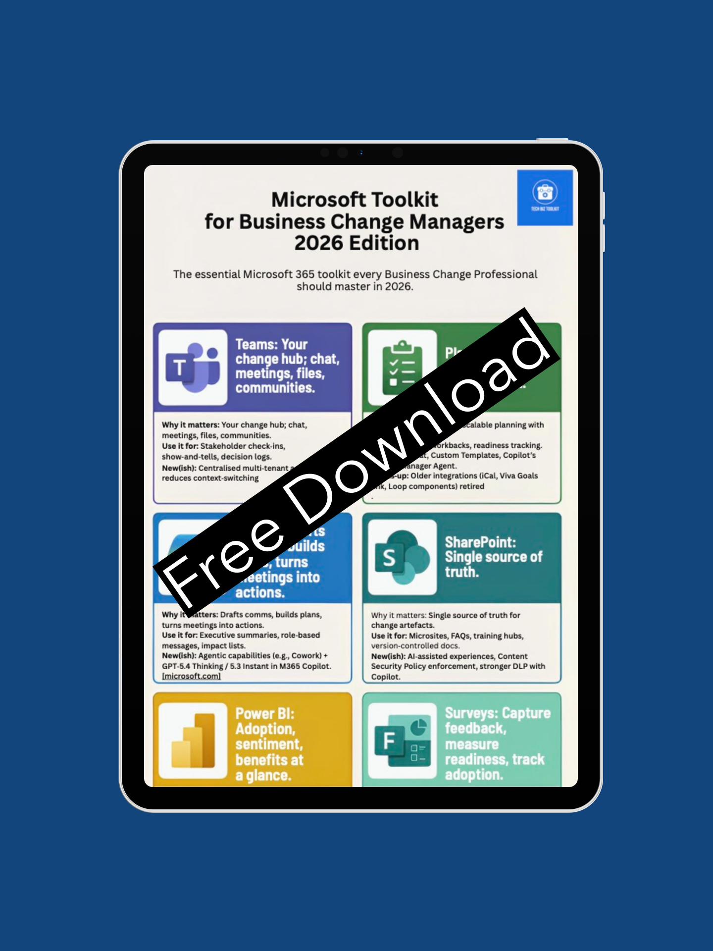 The Microsoft Toolkit Every Business Change Manager Should Master in 2026 