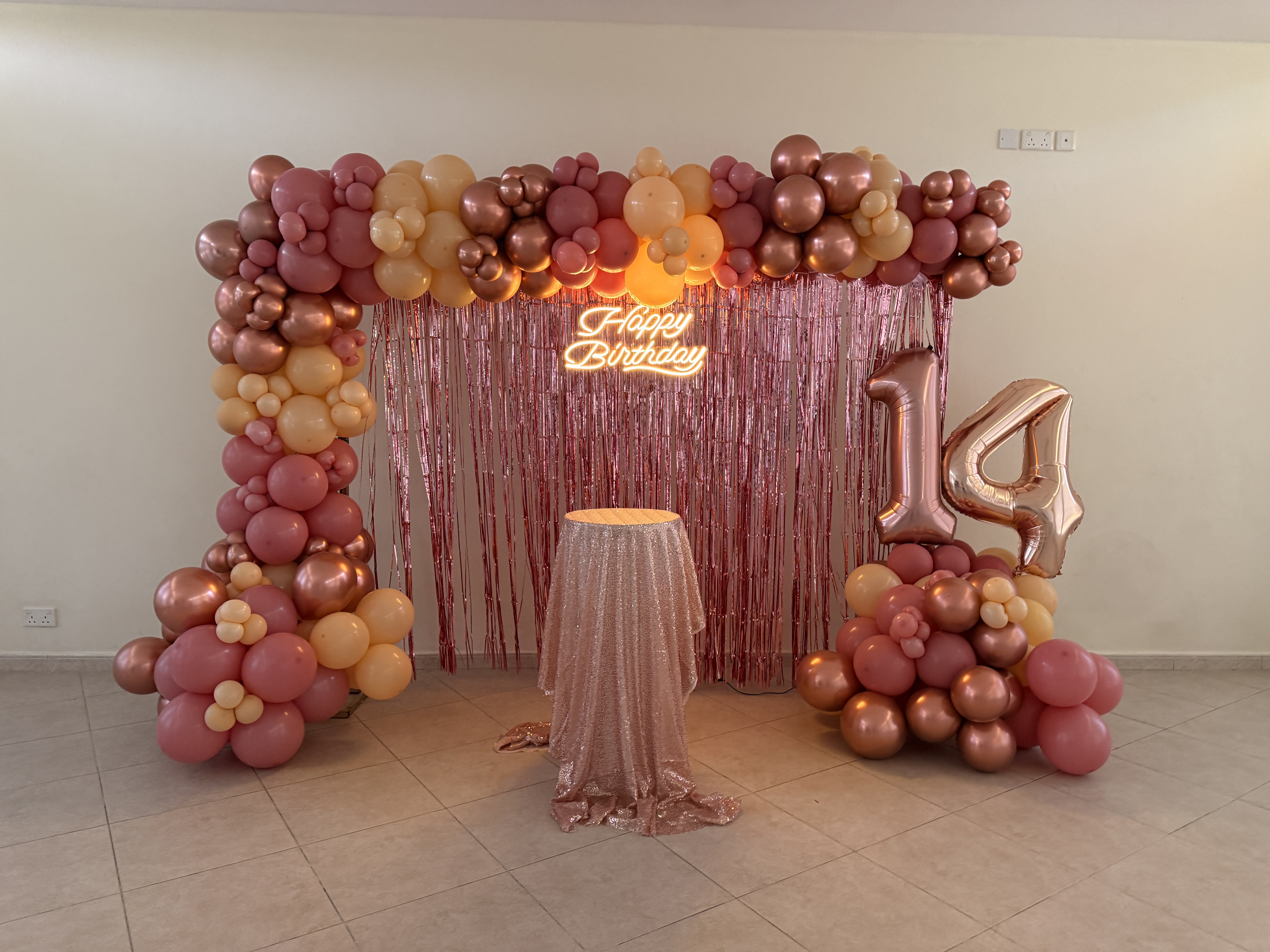 Birthday Party Balloon Decoration Set