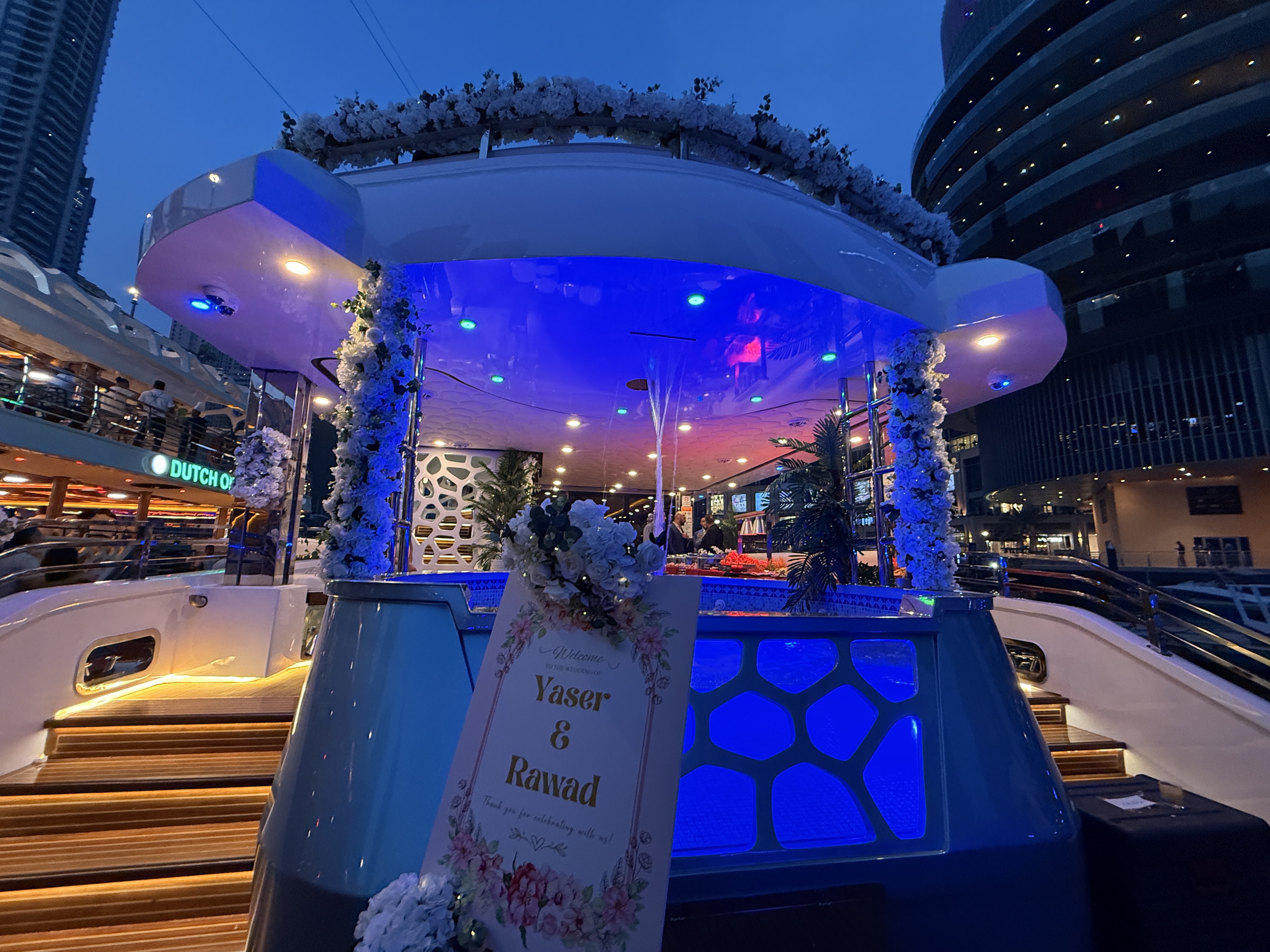 Yacht Decor - Luxury Event Yacht