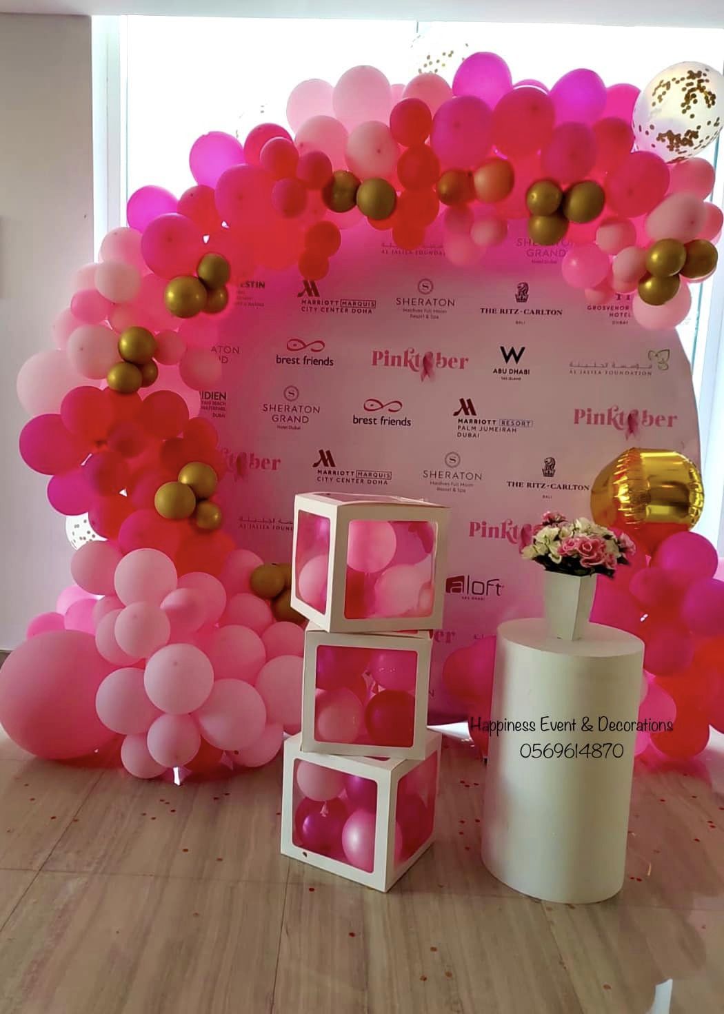 Corporate - Balloon Backdrop Decoration