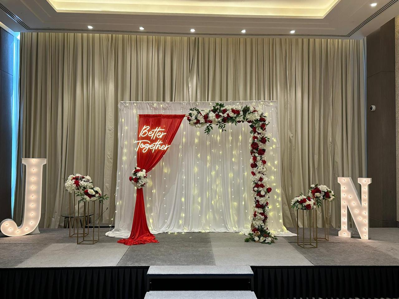 Wedding Decorative Backdrop Set