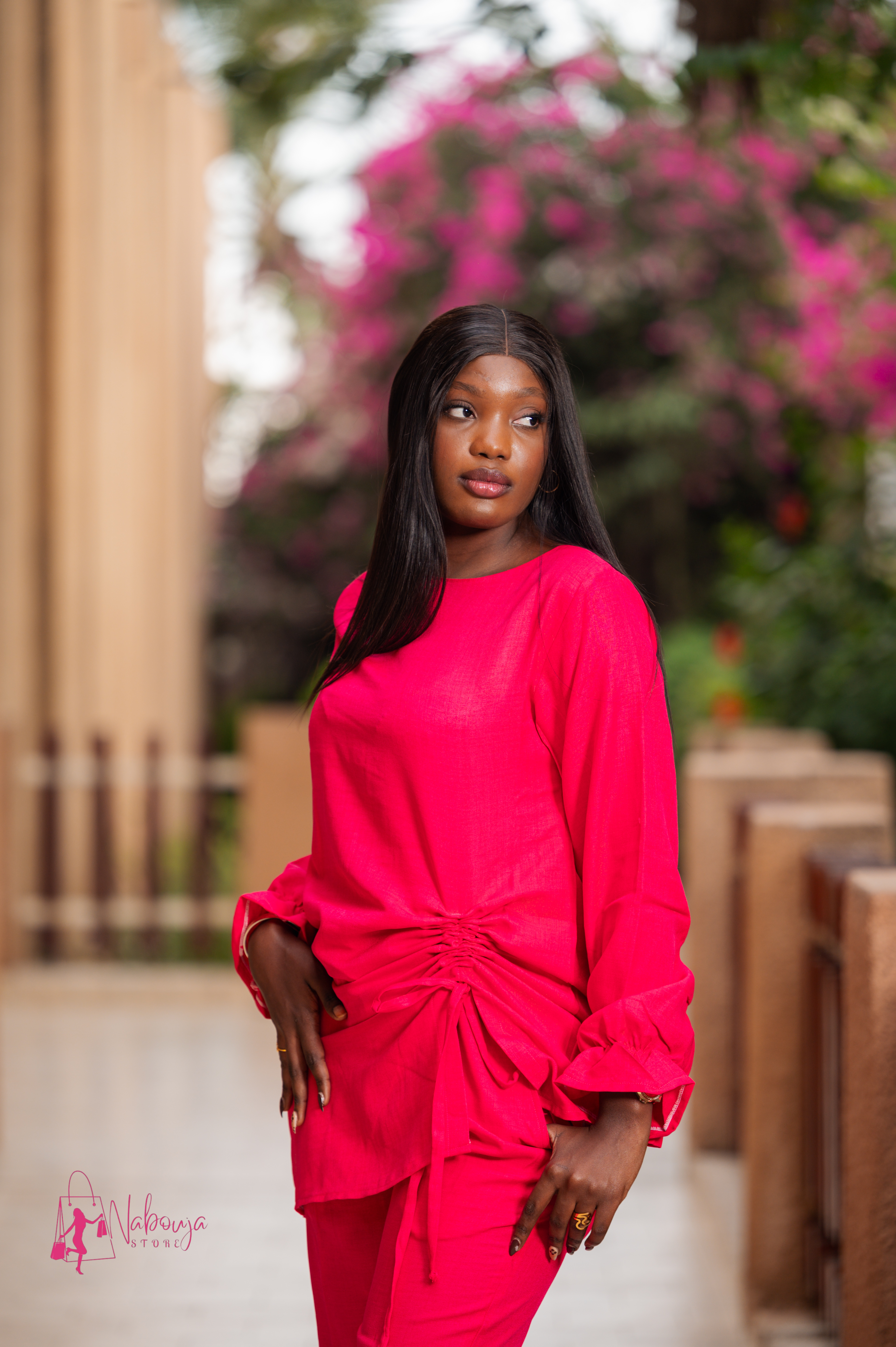 Ensemble deux pièces rouge