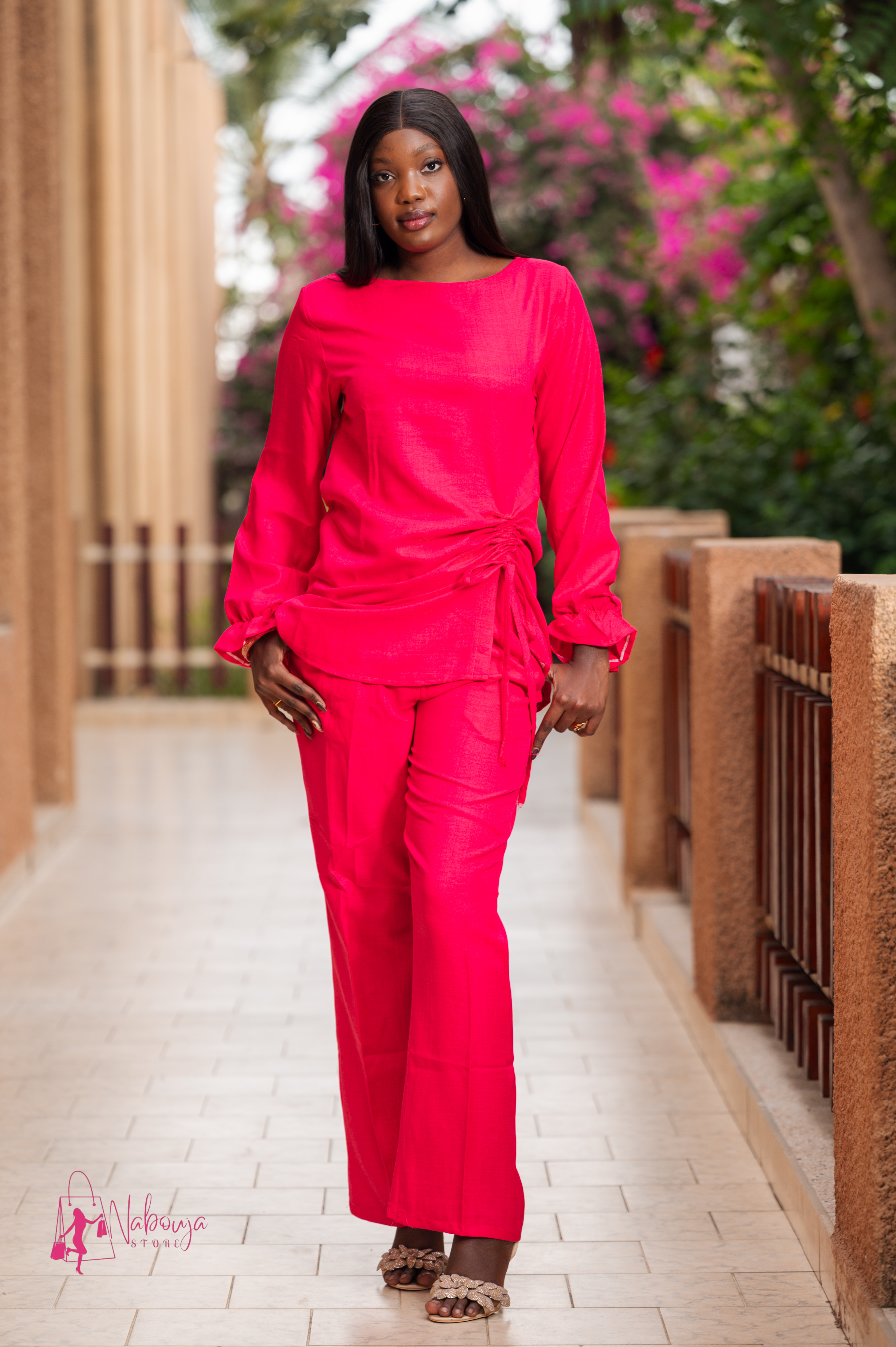 Ensemble deux pièces rouge