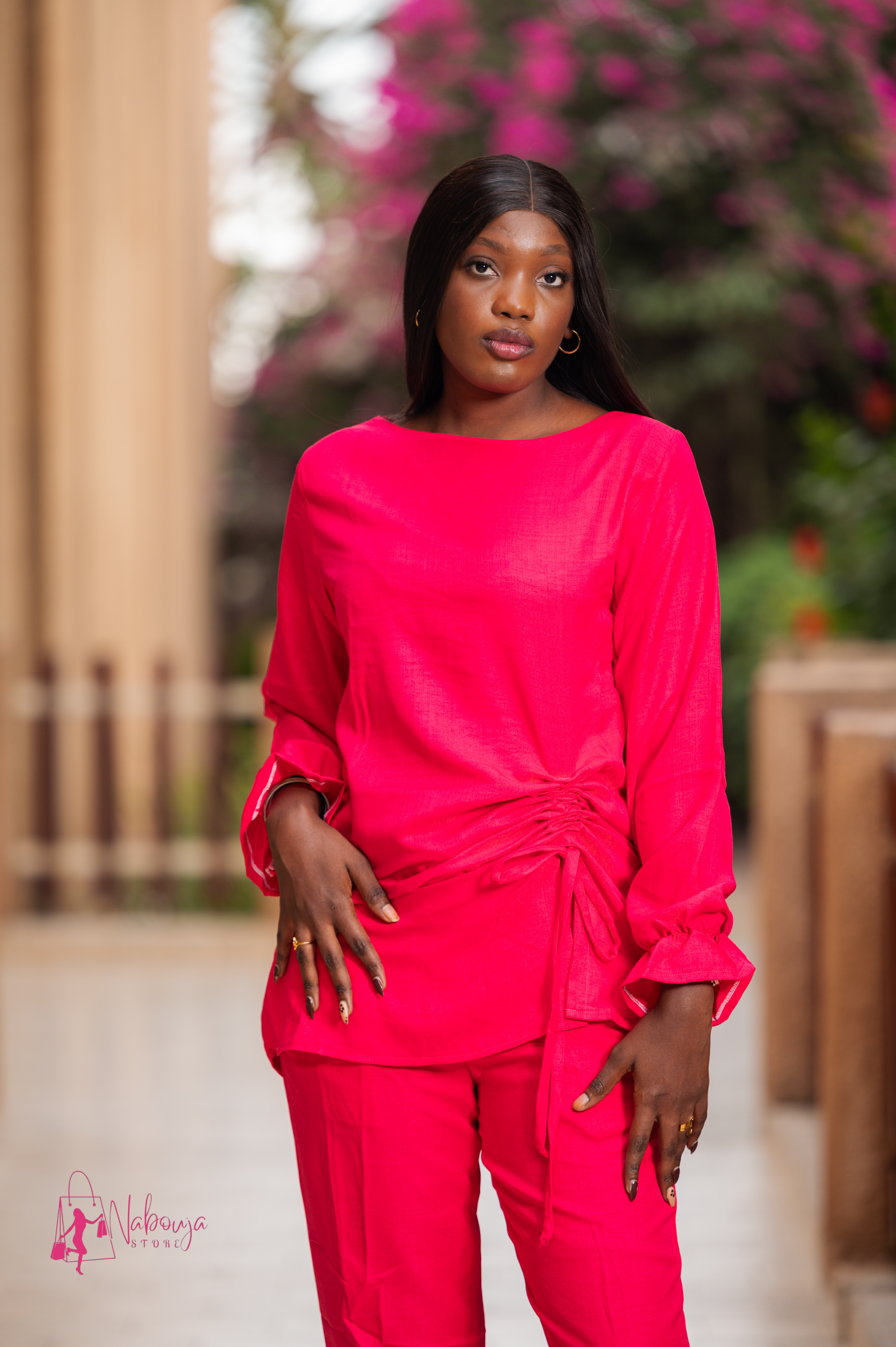 Ensemble deux pièces rouge