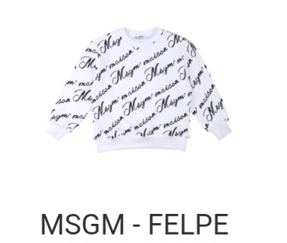 MSGM Felpa