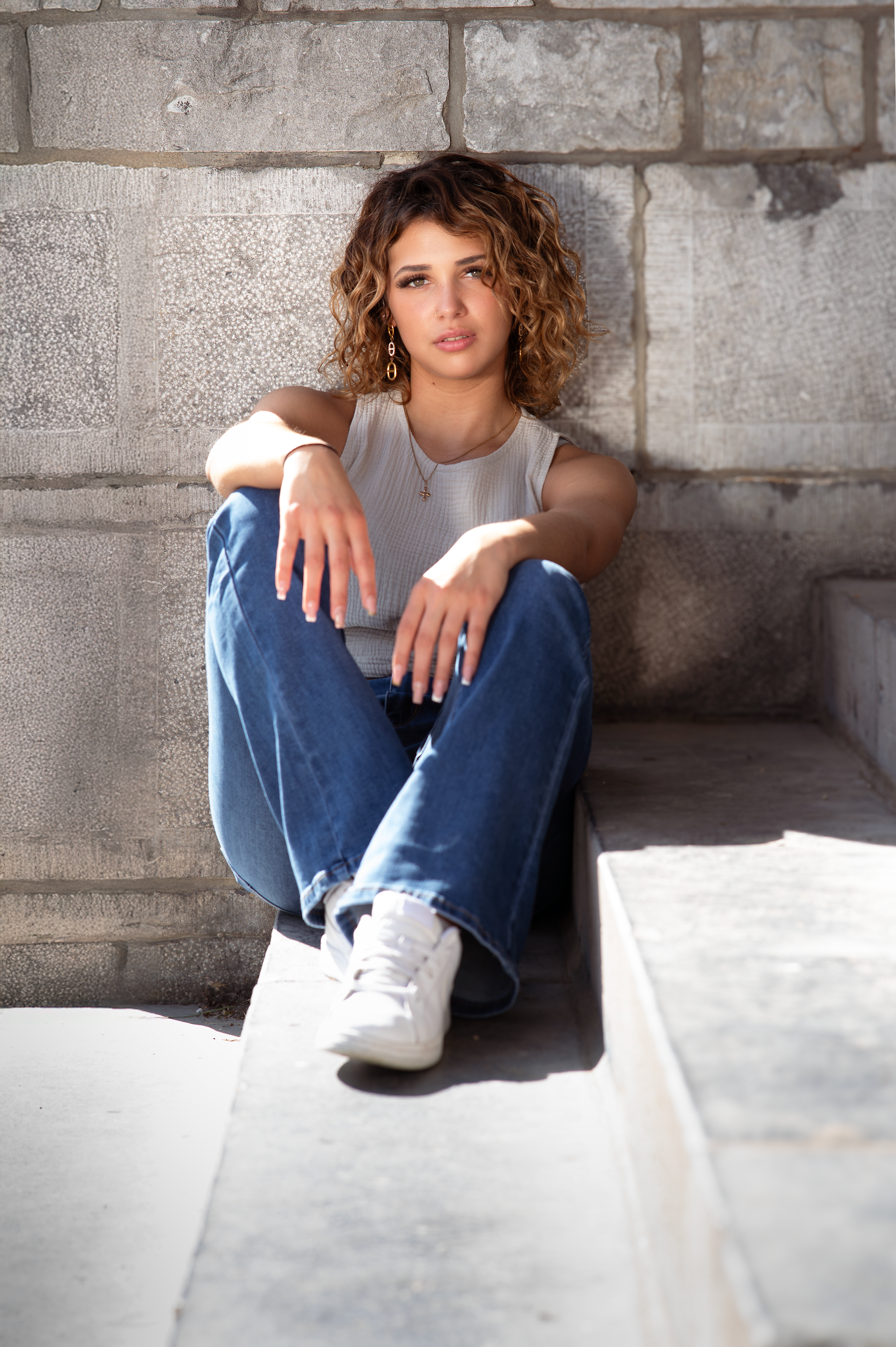 Jean push up évasé 