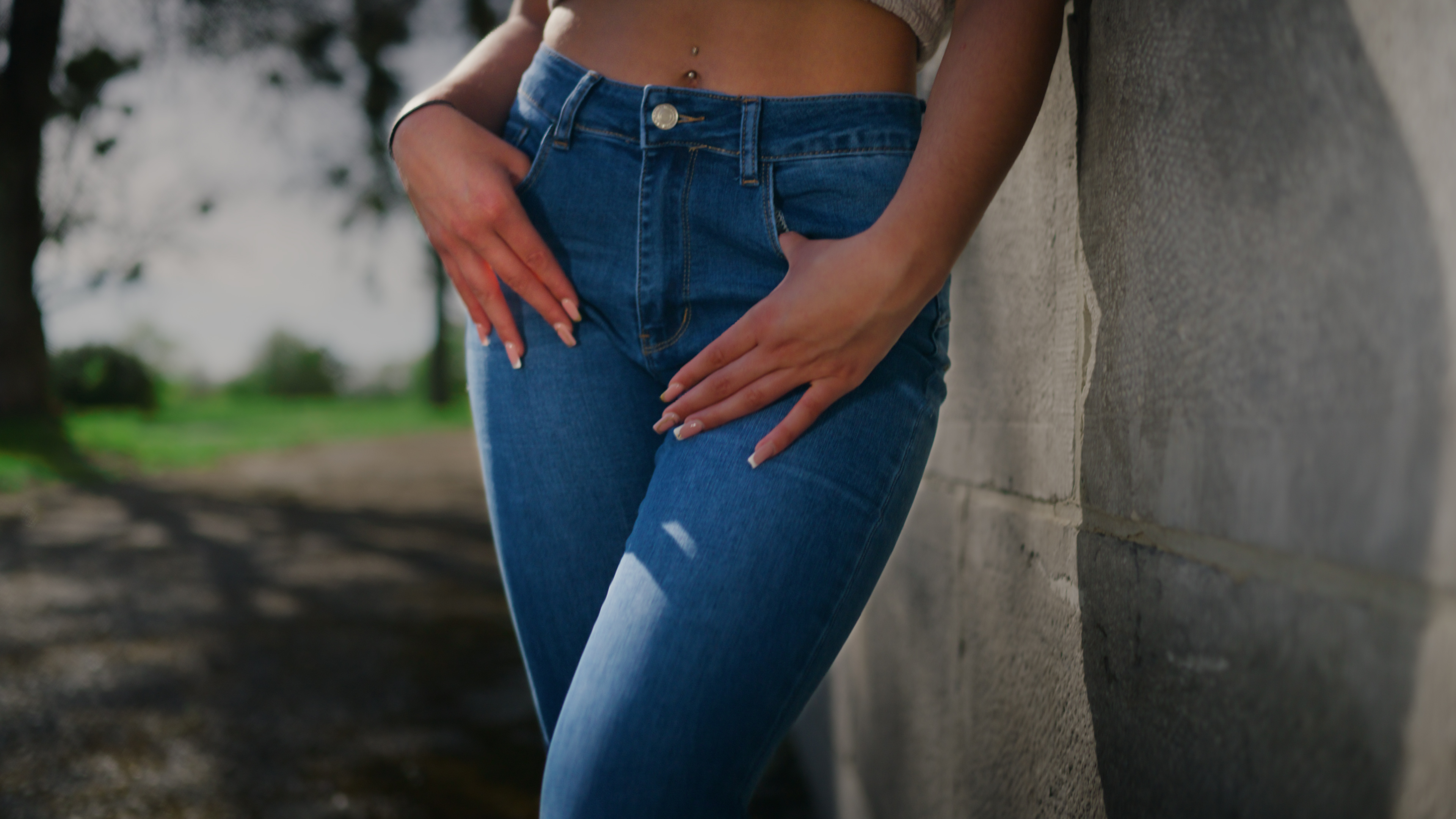 Jean push up évasé 