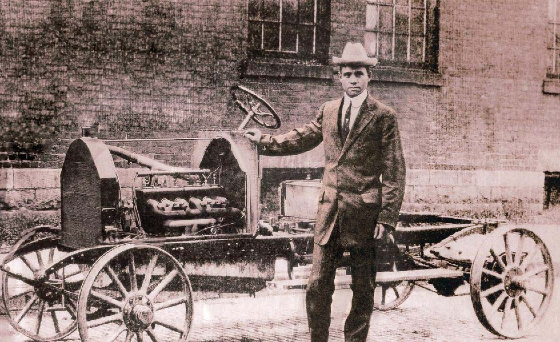 Poster- Automobile manufactered by C.R. PATTERSON & SONS