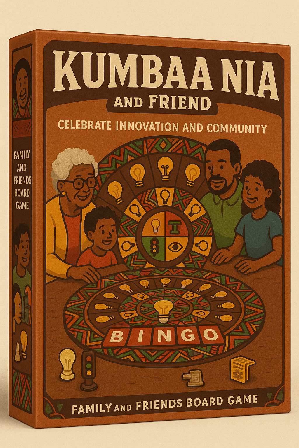 Kumbaa Nia and Friends Board Game