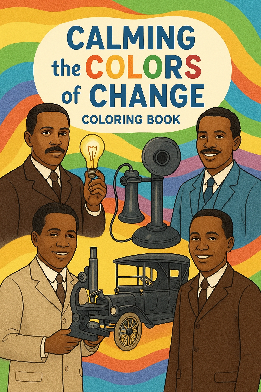 Calming the Colors of Change Adults Coloring Book