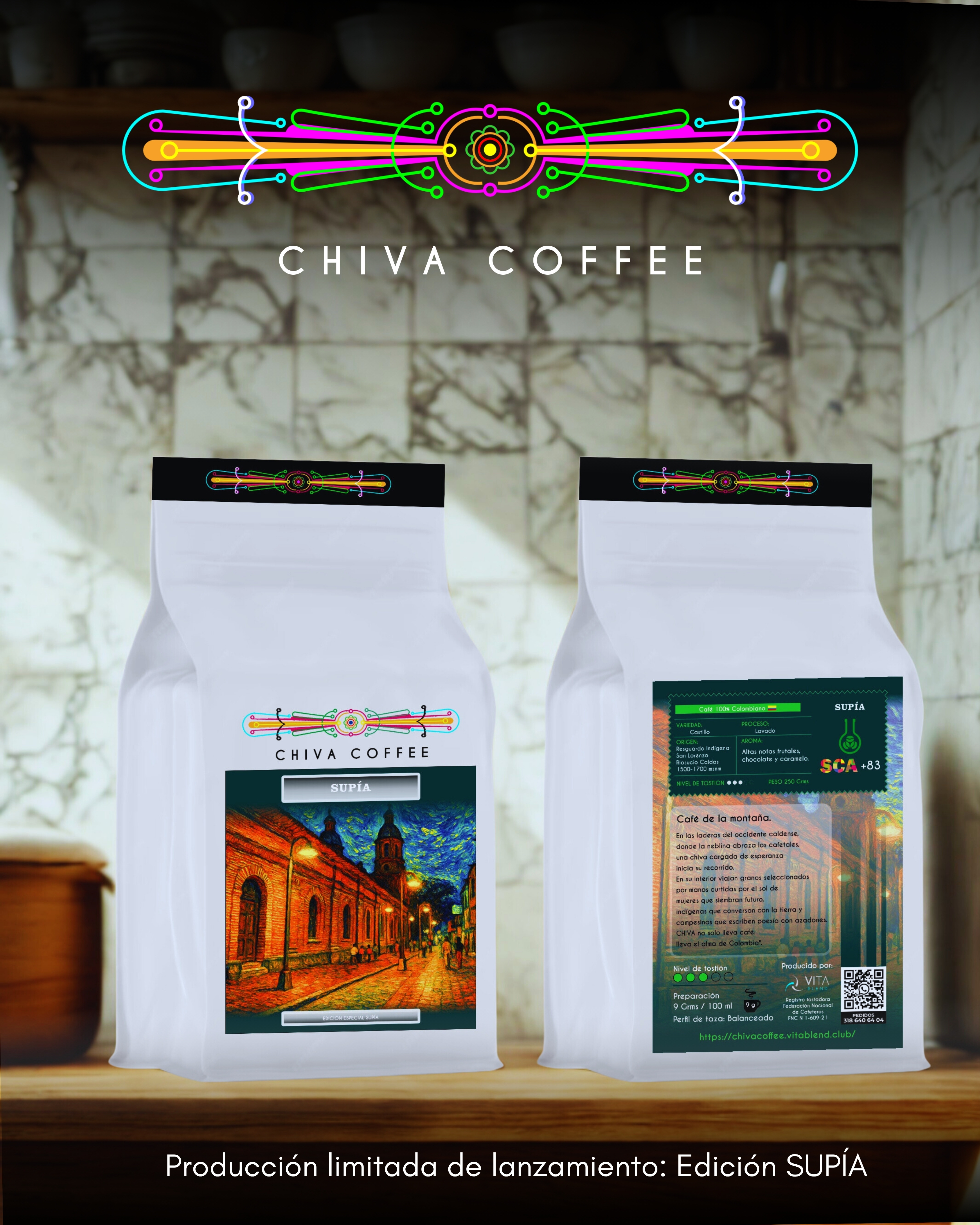Chiva Coffee Edición SUPIA