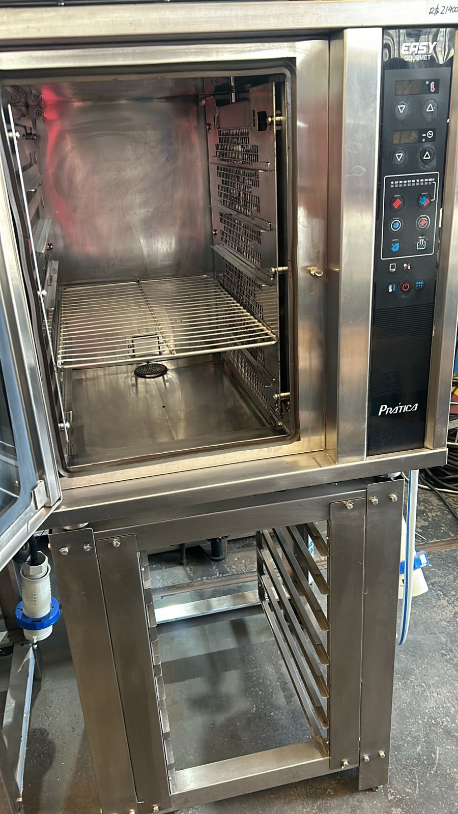 Forno combinado - Pratica