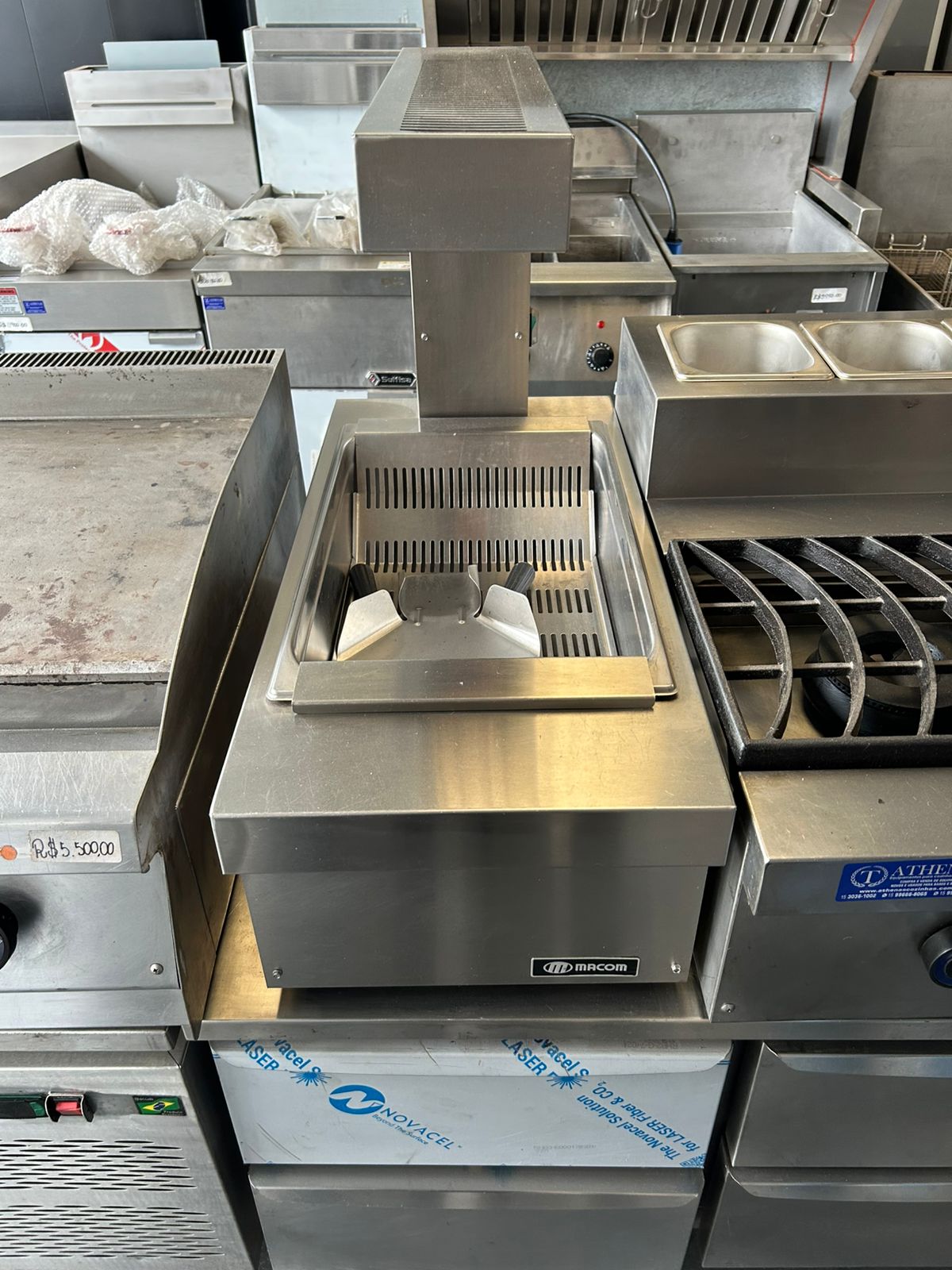 Conservador de frituras Macom