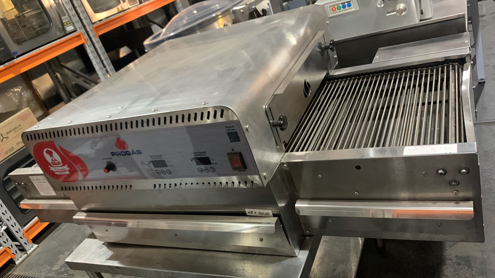 forno de esteira eletrico 220 trifásico Progás