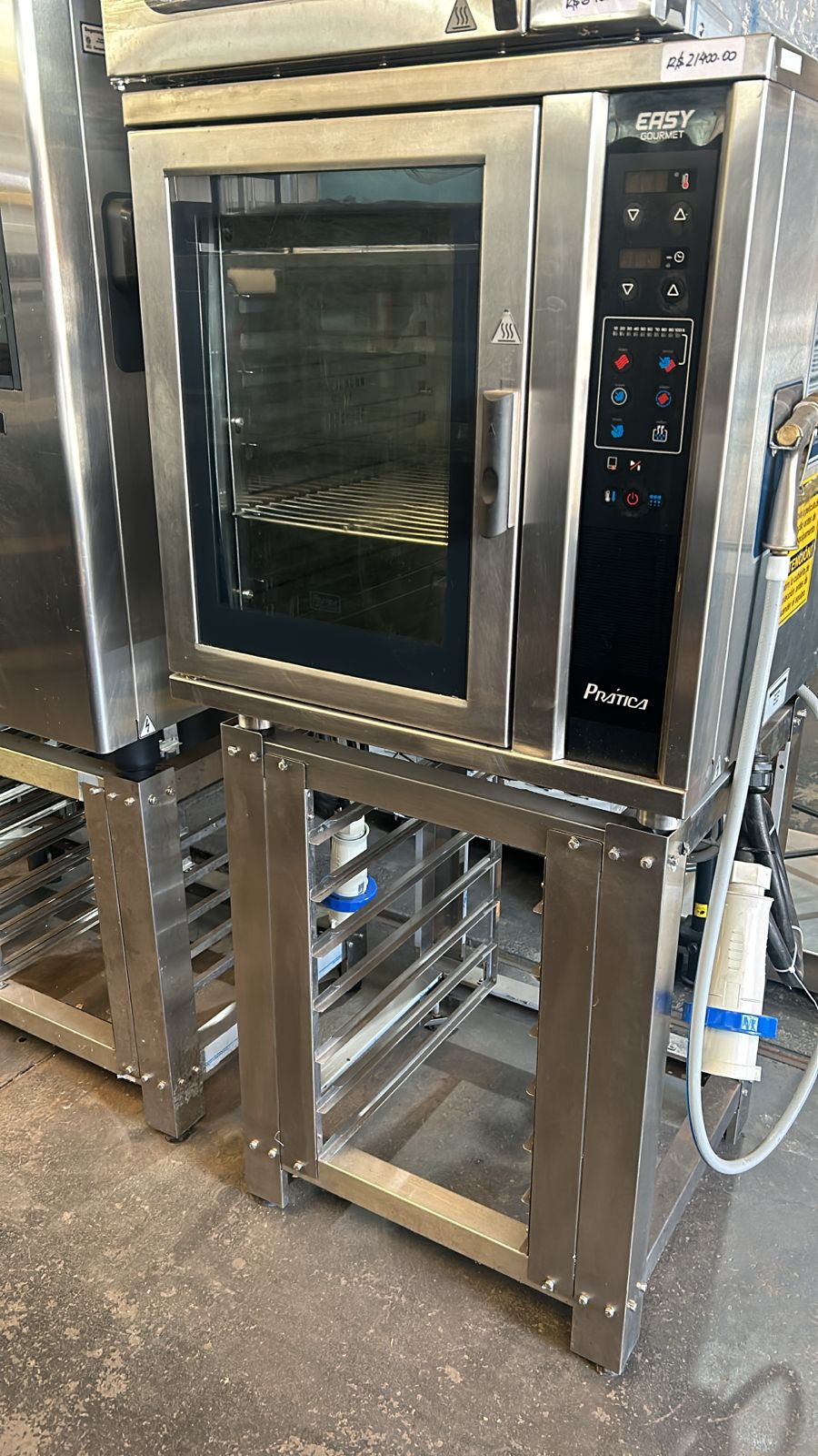 Forno combinado - Pratica