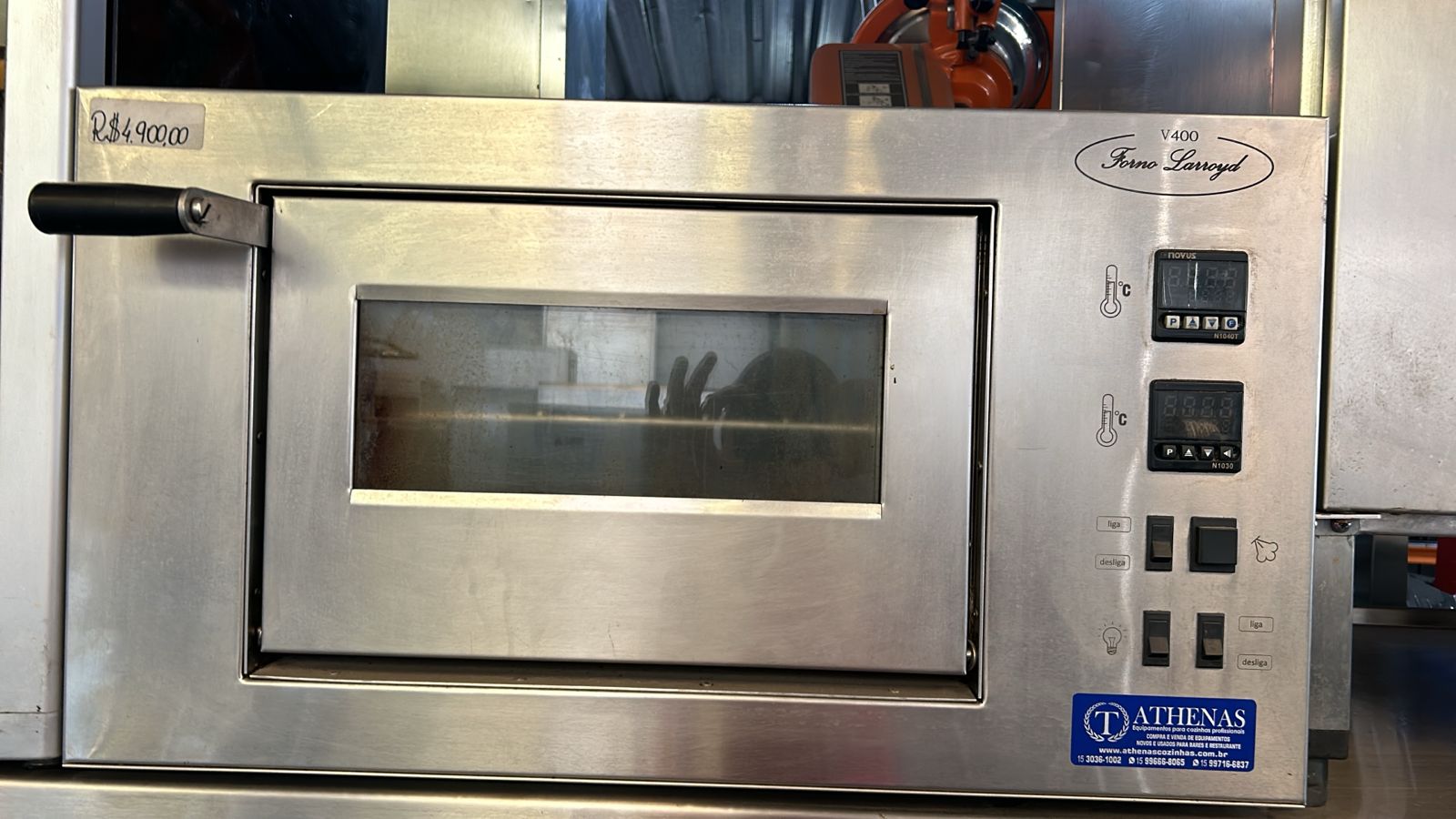 O forno elétrico Larroyd Gourmet