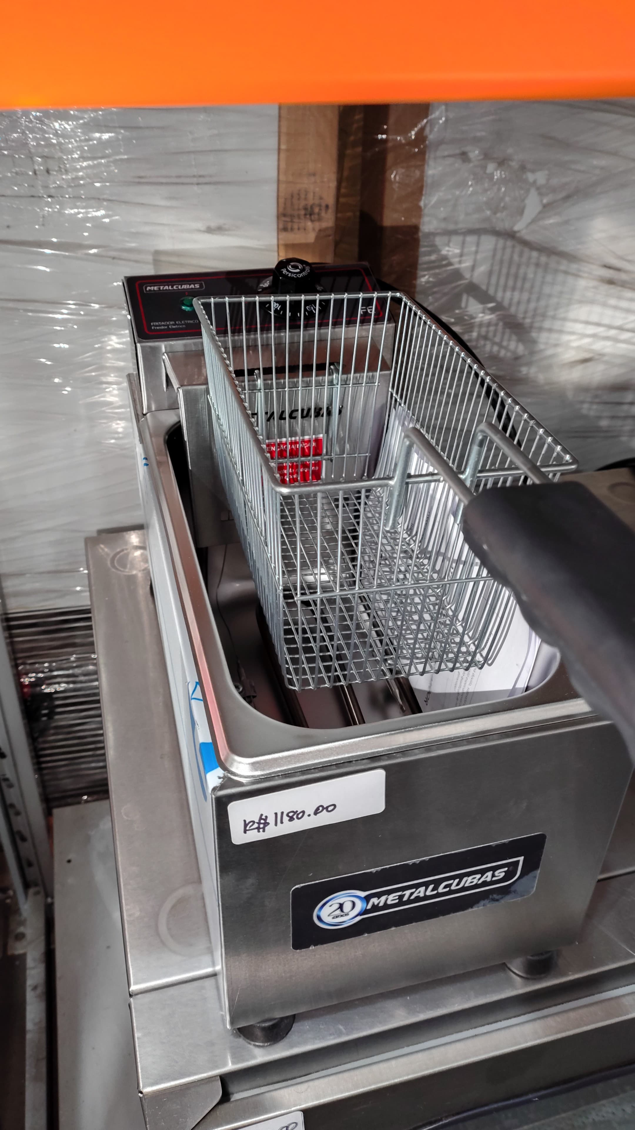 Fritadeira elétrica - Metalcubas