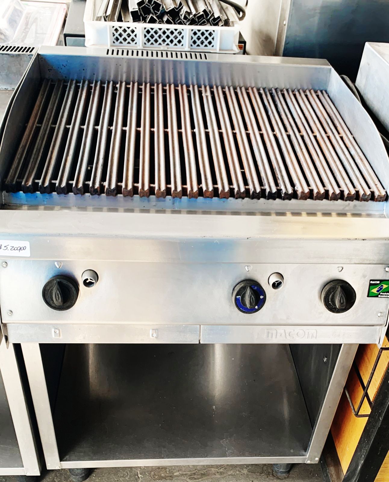 Char Broiler a Gás - Macom