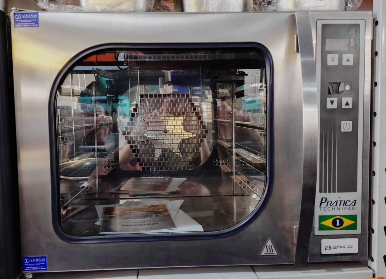 Forno Miniconv elétrico - Prática