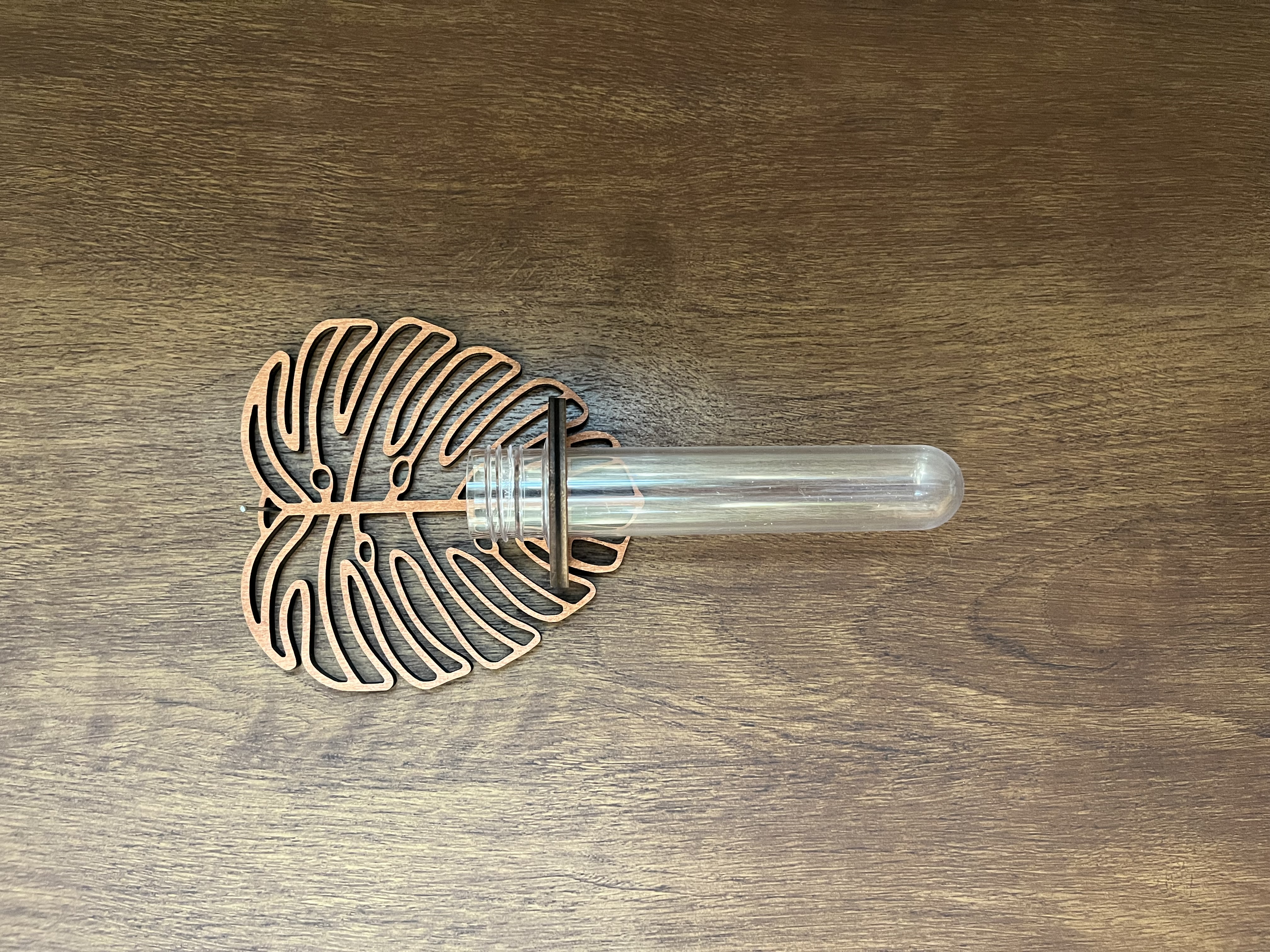 Monstera Leaf Test Tube Vase
