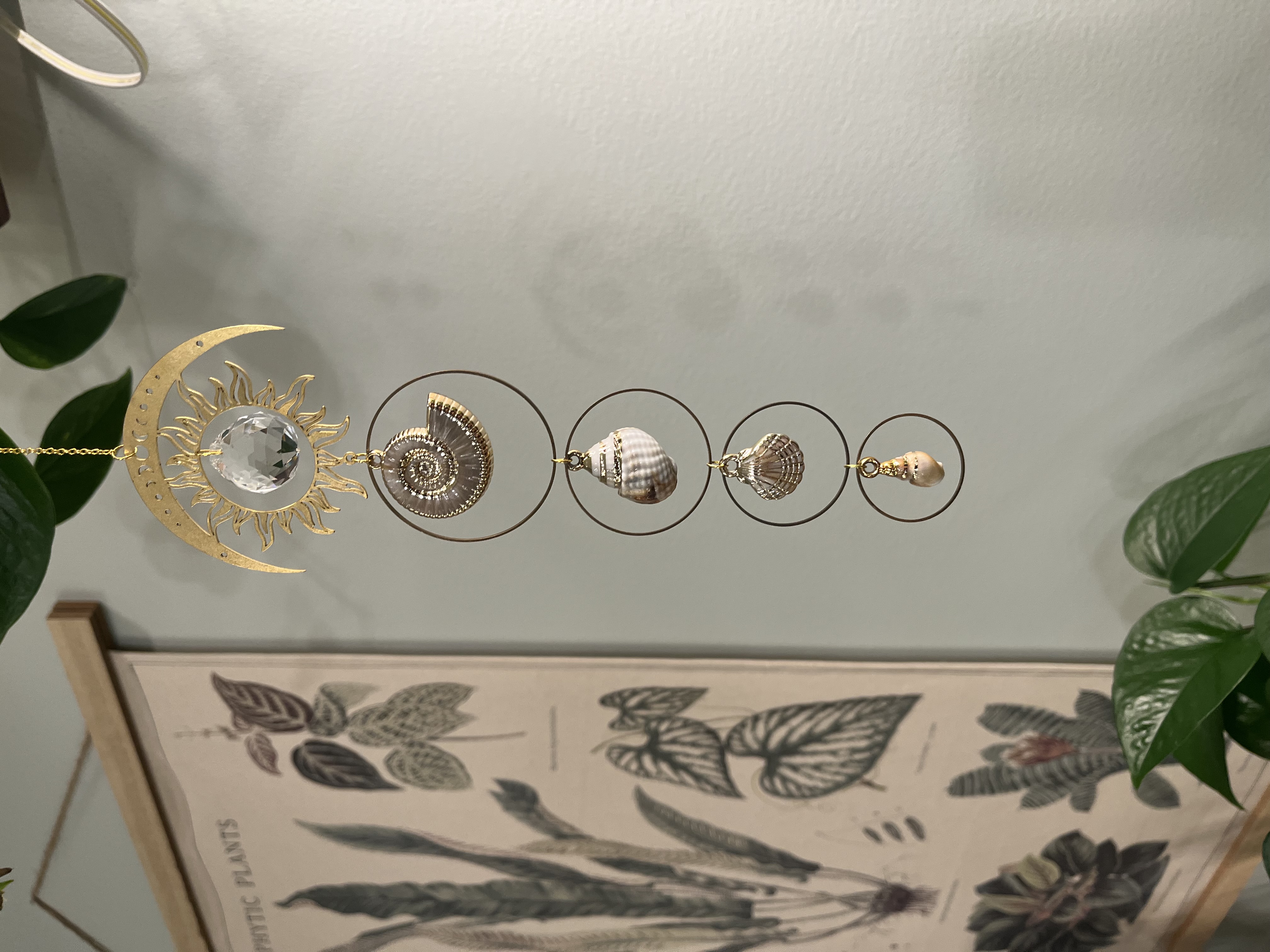 Bronze, Gold, Copper and Silver Suncatchers 
