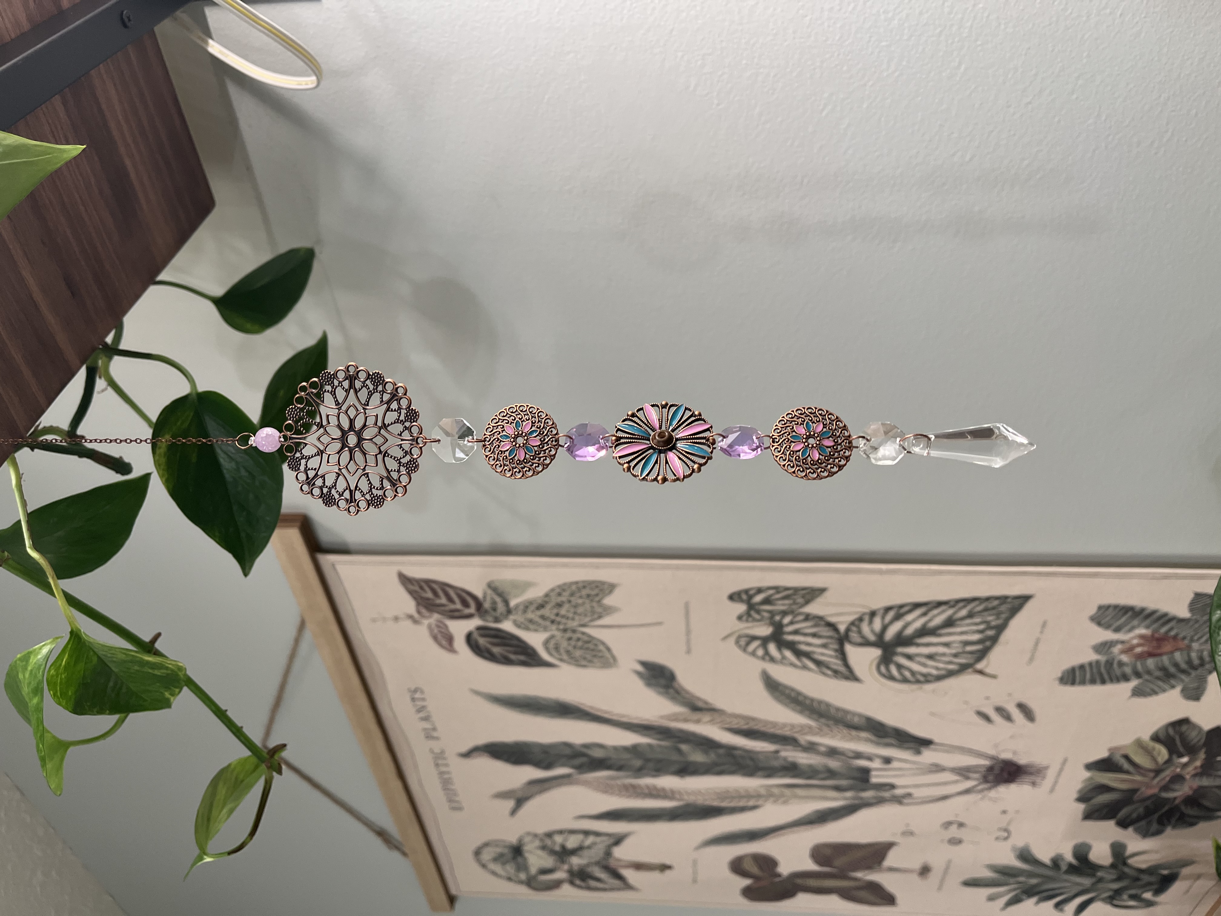 Bronze, Gold, Copper and Silver Suncatchers 