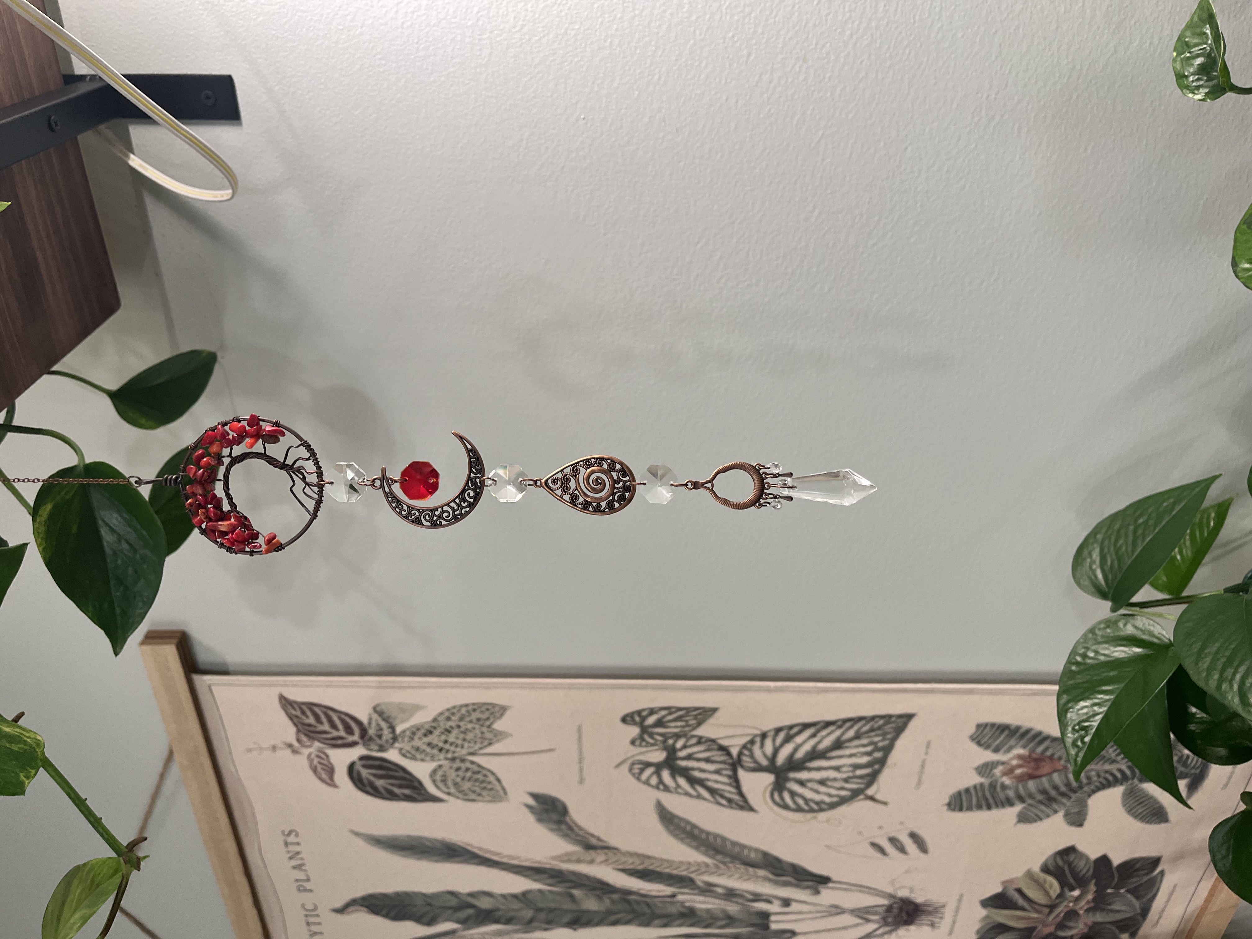 Bronze, Gold, Copper and Silver Suncatchers 