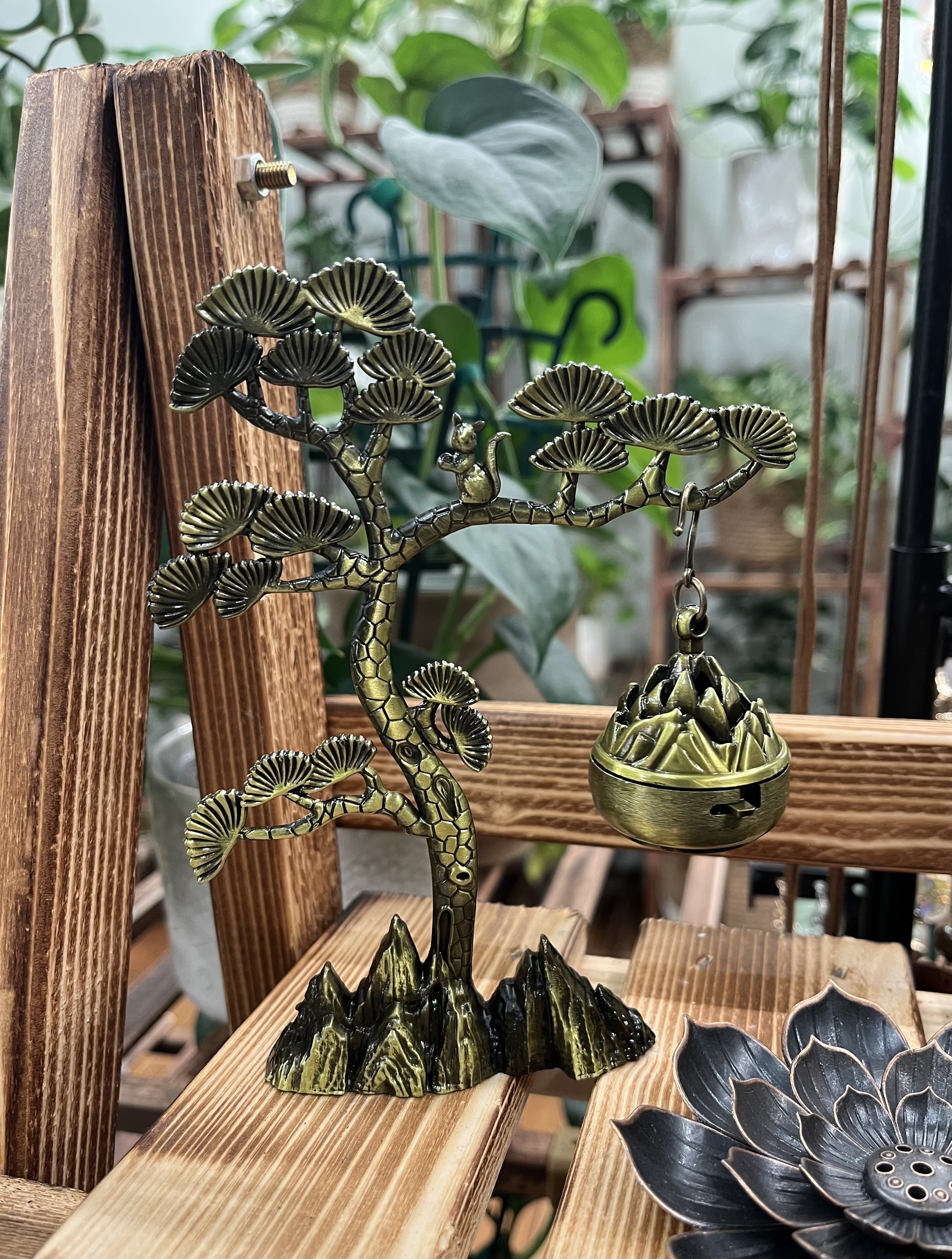 Decorative Bonsai Tree Incense Burner