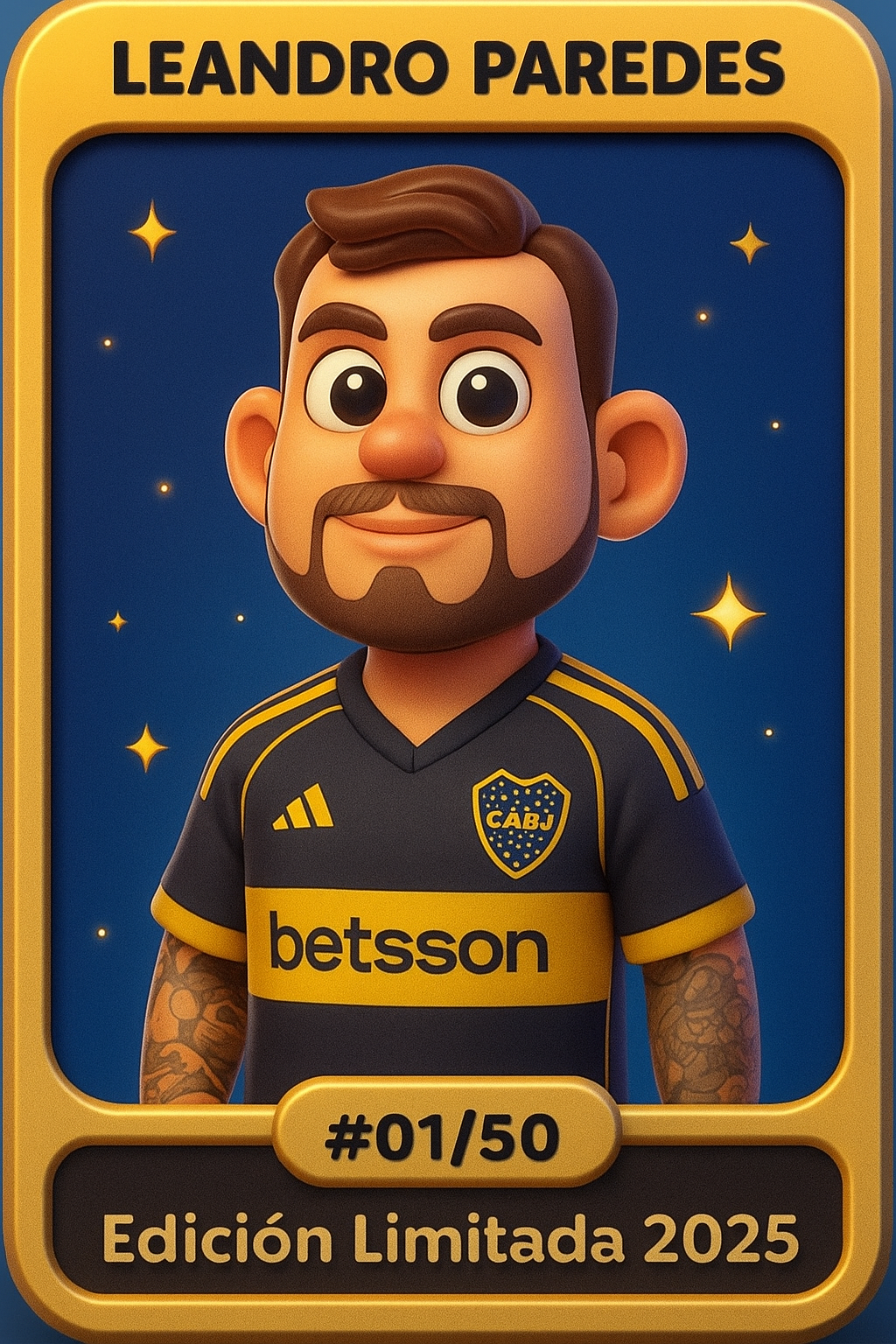 GIF CARD Leandro Paredes