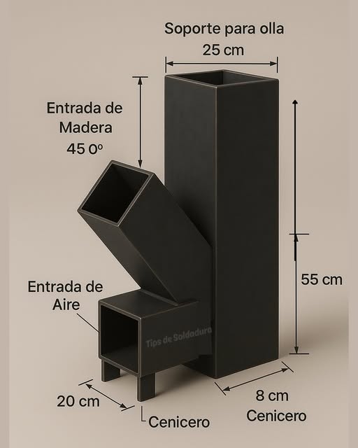 Estufa ecológica de acero