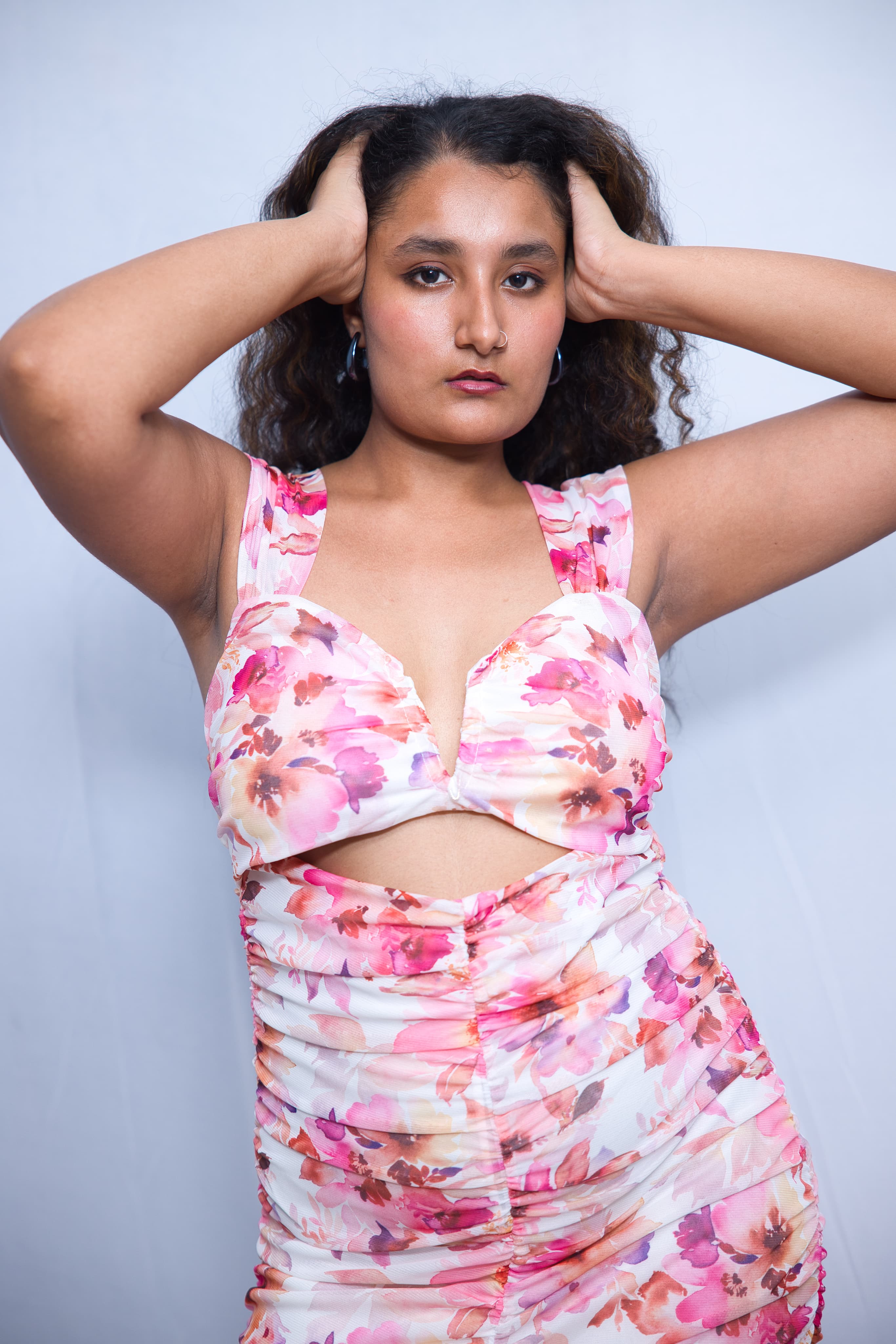 FLORAL RUSH MAXI DRESS