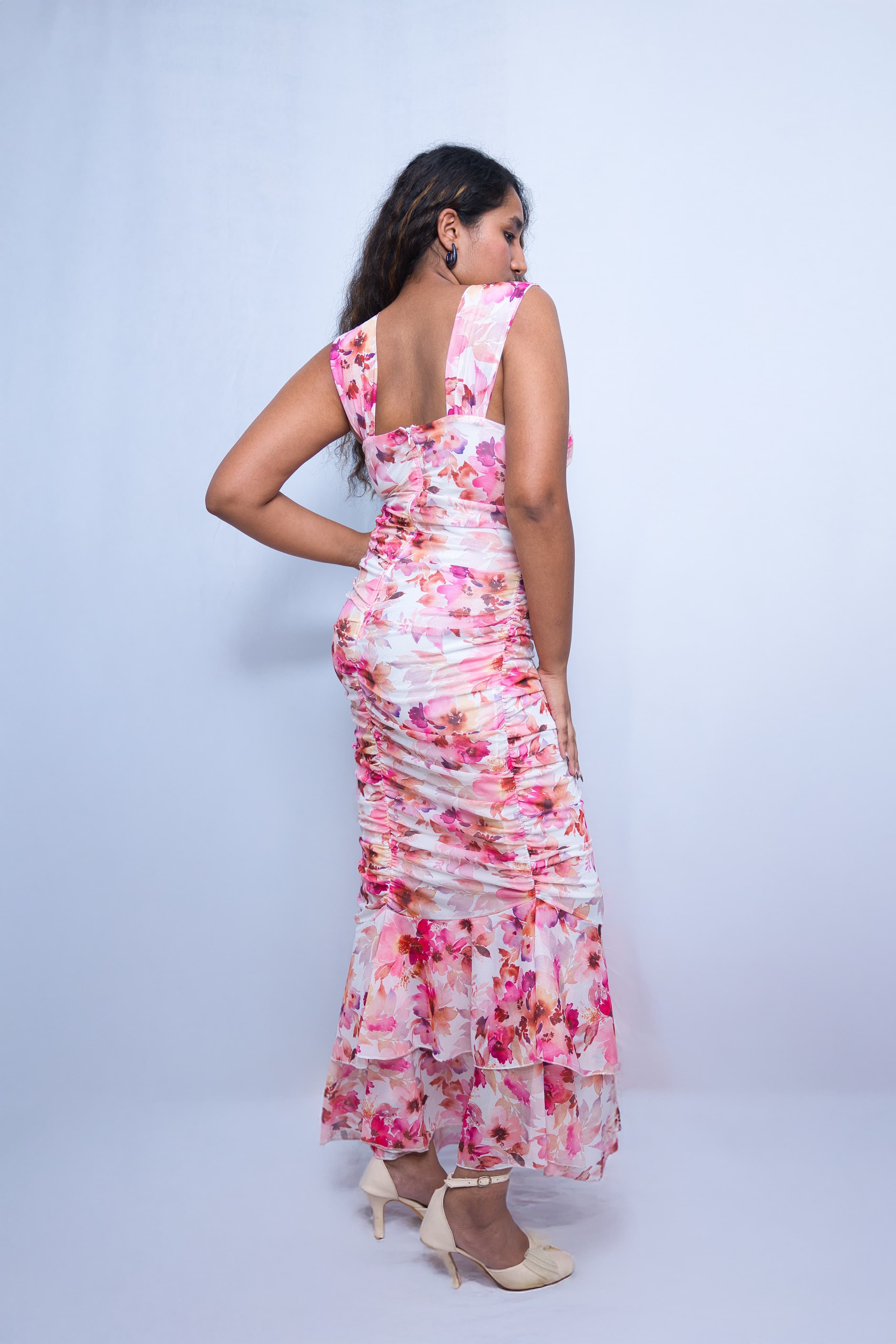 FLORAL RUSH MAXI DRESS