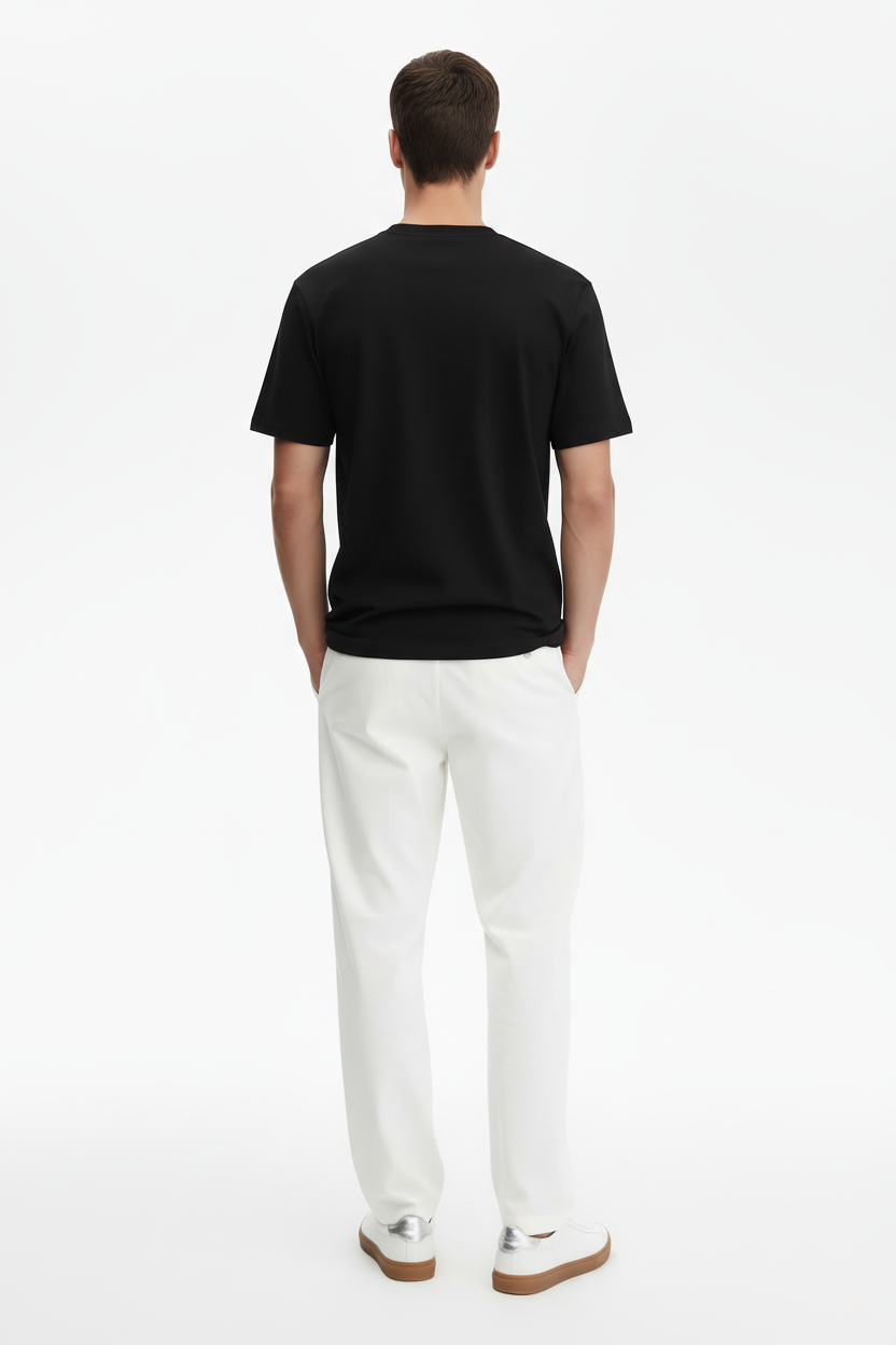 Supima Black T-Shirt